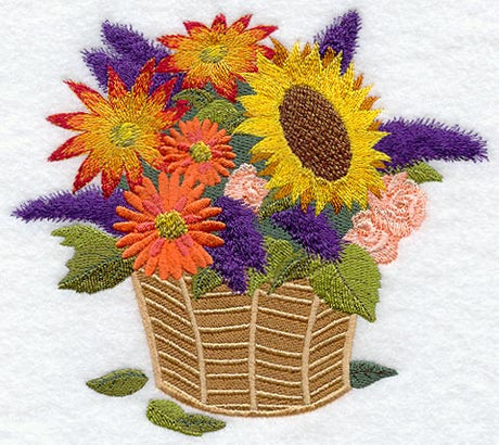 Seasons Floral Basket - Autumn