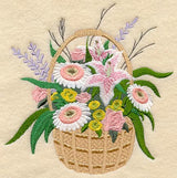 Seasons Floral Basket - Spring