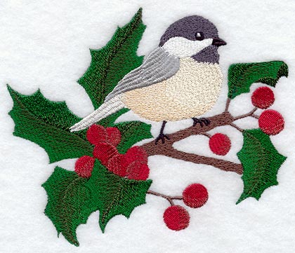 Seasons Chickadee - Winter