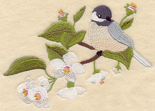 Seasons Chickadee - Spring