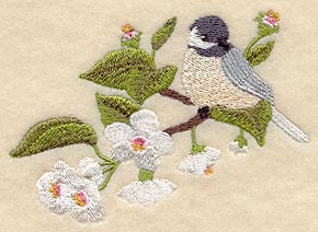 Seasons Chickadee - Spring