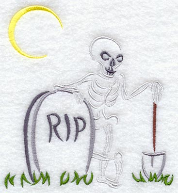 Skeleton Gravedigger
