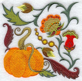 Jacobean Pumpkin Square