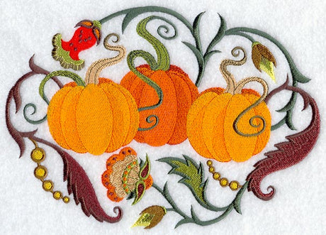 Jacobean Pumpkin Oval