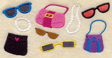 Sunglasses and Purses Rectangle