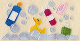 Rubber Ducky and Bubbles Rectangle
