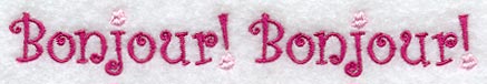 Bonjour Border