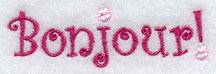 Bonjour Border