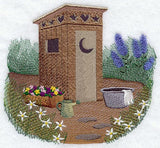 Flowers and Outhouse (Day)