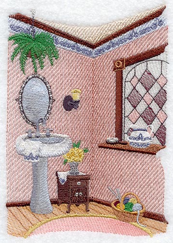 Victorian Bath Scene 1