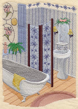 Victorian Bath Scene 2