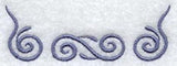 Victorian Bath Scroll Border