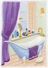 French Boutique Bath Scene 1