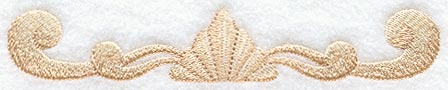 French Boutique Scroll Border
