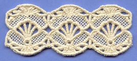 Seashell Scallop Border (Lace)