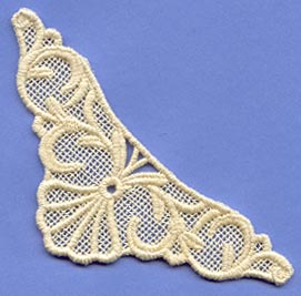 Seashell Scallop Corner (Lace)