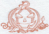 Jack-o-Lantern (Redwork)