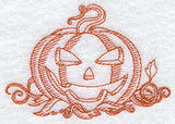 Jack-o-Lantern (Redwork)