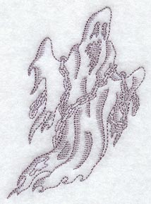 Horace in Chains (Redwork)