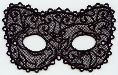Slinking Cats Mask - Large (Lace)