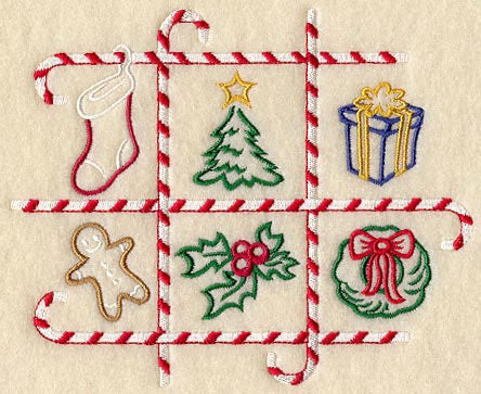 Candy Cane Christmas Shadowbox