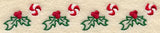 Candy Cane Christmas Border