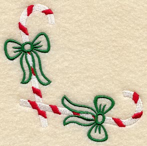 Candy Cane Christmas Corner