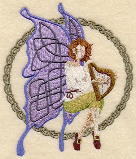 Harmonic Harpist Celtic Fairy
