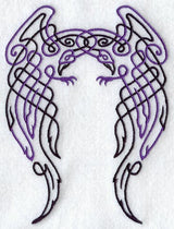 Celtic Knotwork Raven