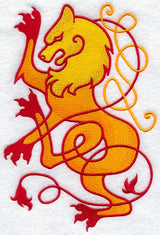 Celtic Lion and Knotwork