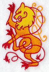 Celtic Lion and Knotwork