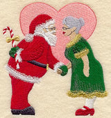 Pucker Up, Santa and Mrs. Claus