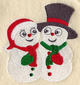 Mr. and Mrs. Snow Buddies