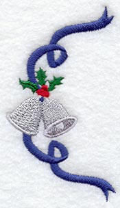 Christmas Bells Half Circle - Left