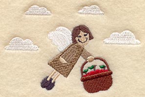 Apple-Dappled Harvest Angel