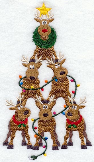 Reindeer Christmas Tree