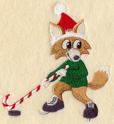 Candy Cane Critter - Finn the Fox