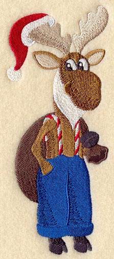 Candy Cane Critter - Milton Moose