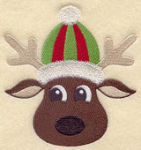 Reindeer in Stocking Hat