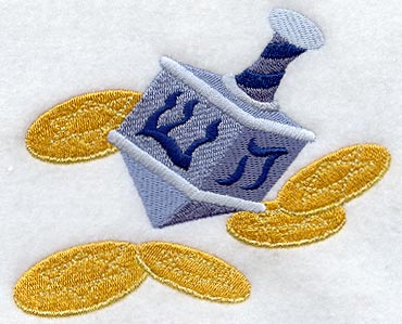 Dreidel and Gelt