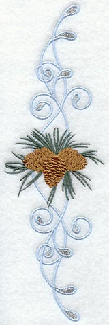 Winter Wonderland Pine Cone Spray