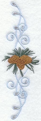 Winter Wonderland Pine Cone Spray