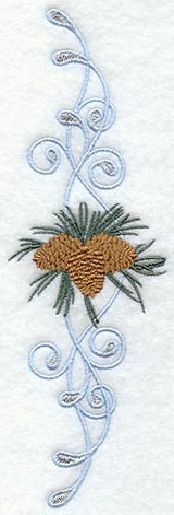 Winter Wonderland Pine Cone Spray