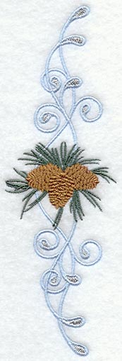 Winter Wonderland Pine Cone Spray