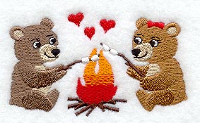 Bruno and Ursula Bear Campfire