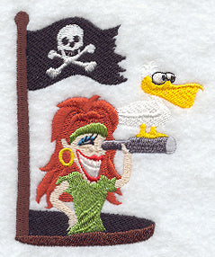 Dinah-Mite the Pirate & Pelican