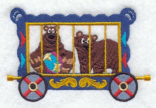Circus Bear Car