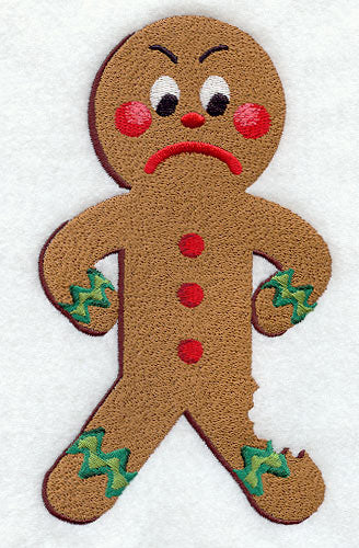 Gingerbread Boy w/ Bite
