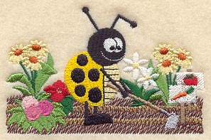 Hoeing Ladybug
