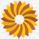 Sunflower Quilt Block - Lg